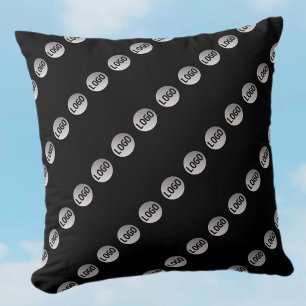 Your Logo, Design or Photo Tiled Diagonally  Cushion