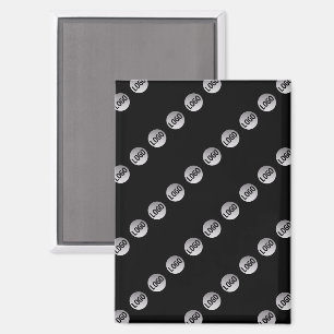 Your Logo, Design or Photo Tiled Diagonally Magnet
