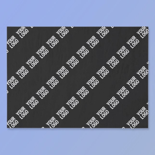 Your Logo, Design or Photo Tiled Diagonally  Tissue Paper (Creator Uploaded)