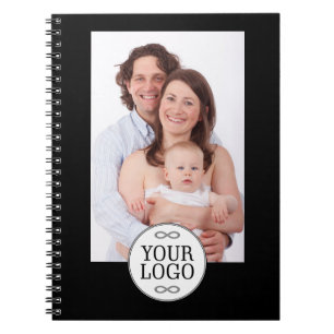 Your Logo - Dot - Background WHITE Notebook