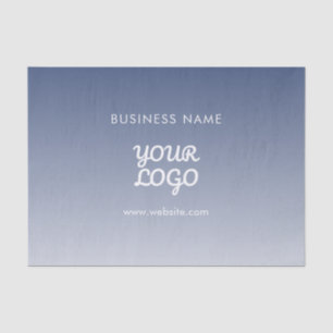 Your Logo Editable Gradient Colour Tissue Paper