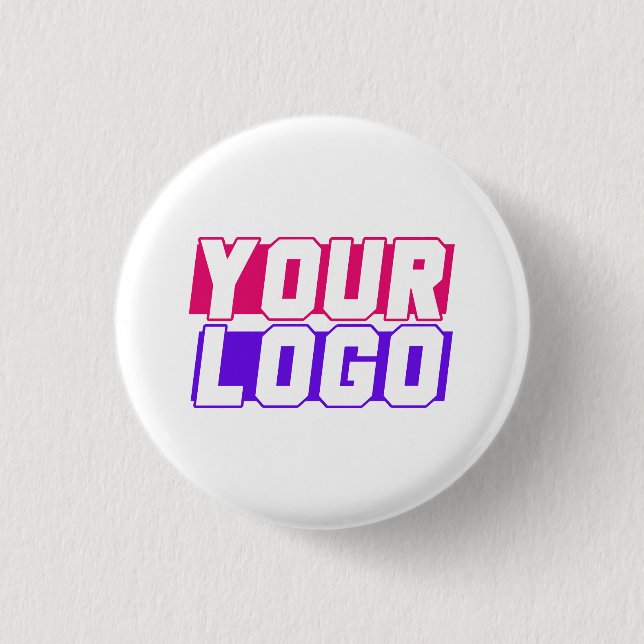 Your Logo Here 3 Cm Round Badge (Front)