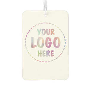 Your Logo Here Business Branding Promotional Car Air Freshener