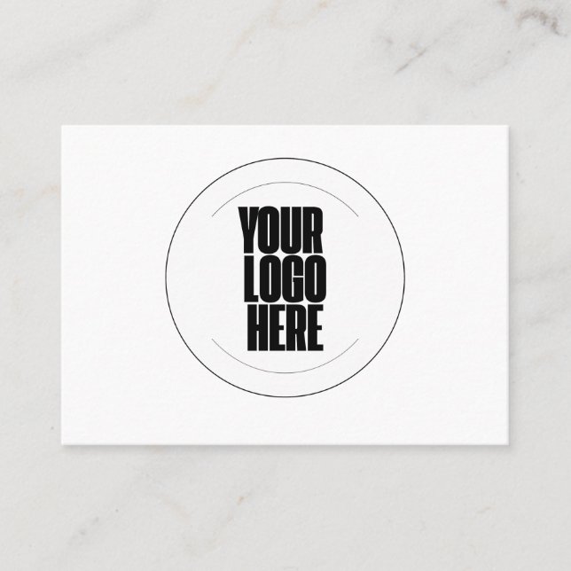 Your Logo Here Business Card (Front)