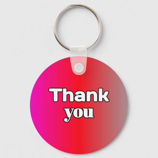Your Logo Here – Custom Business Key Ring (Front)