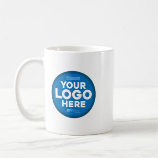 Your logo here Custom Business Logo Branded Coffee Coffee Mug