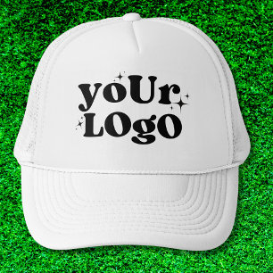 Your Logo Here Custom Business Logo Company Trucker Hat