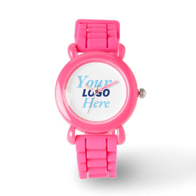 "Your Logo Here" Custom Rose Watch (Front)