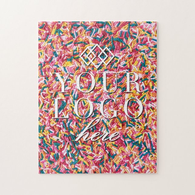 Your Logo Here | Custom Sprinkles Jigsaw Puzzle (Vertical)