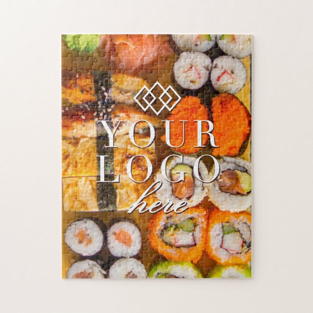 Your Logo Here | Custom Sushi Jigsaw Puzzle (Vertical)