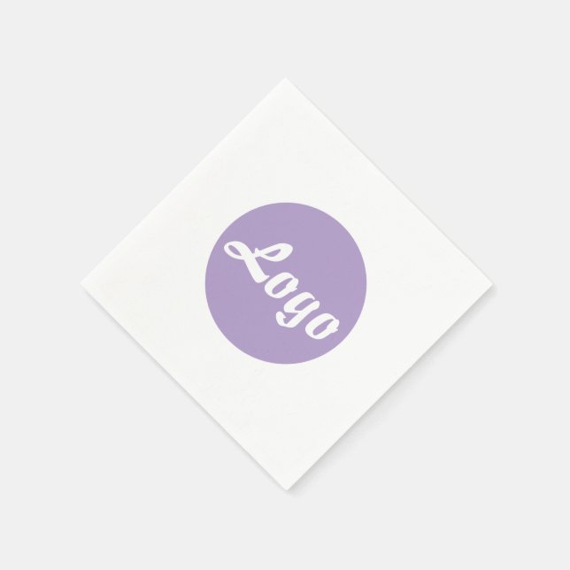 YOUR LOGO HERE CUSTOMIZED NAME AND TEXT  NAPKIN (Corner)