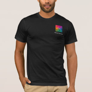 Your Logo Here Employee Staff Promotional Business T-Shirt