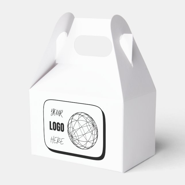 Your Logo Here Favour Box (Front Side)