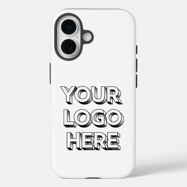 Your Logo Here  iPhone 16 Cases (Back)