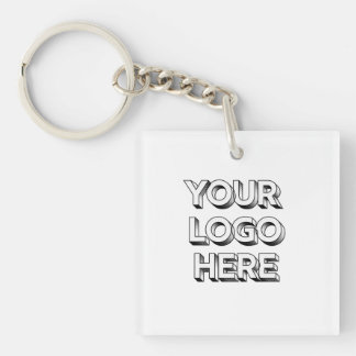 Your Logo Here Key Ring
