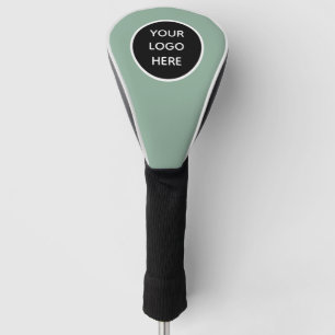 Your Logo Here Modern Business Company Golf Head Cover