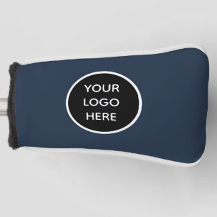Your Logo Here Modern Business Company Golf Head Cover