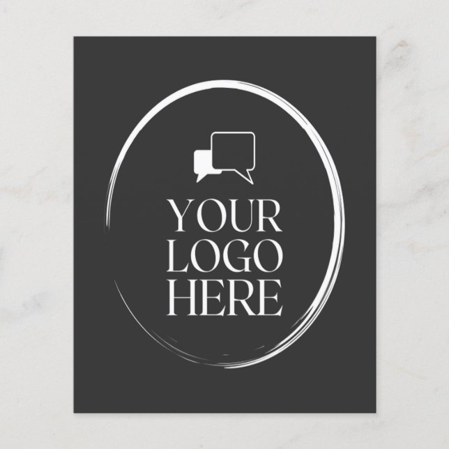 Your Logo Here Modern Flyer (Front)