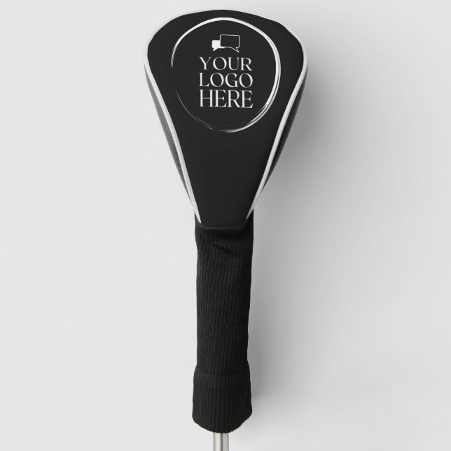 Your Logo Here Modern Golf Head Cover (Front)