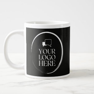 Your Logo Here Modern Large Coffee Mug