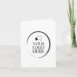 Your Logo Here Note Card