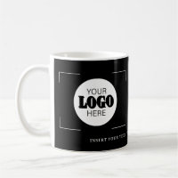 Your logo here promotional custom text black
