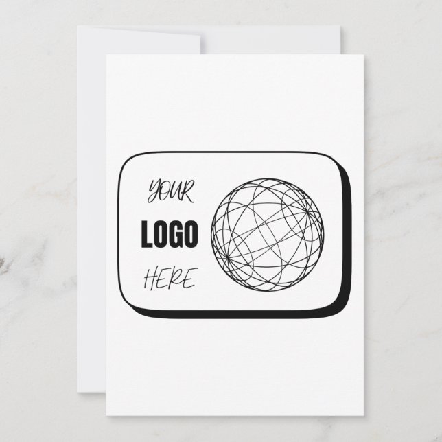 Your Logo Here Save The Date (Front)