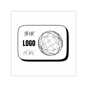 Your Logo Here Self-inking Stamp