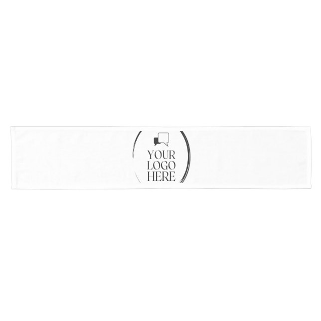 Your Logo Here Short Table Runner (Horizontal)