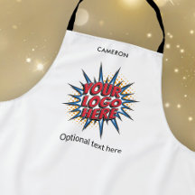 Your Logo Here - Simple Custom Business Apron