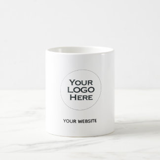 Your Logo Here - Standard White Ceramic Coffee Magic Mug