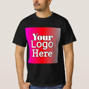 Your Logo Here T-Shirt – Funny Custom Business