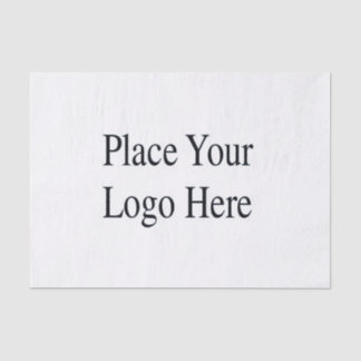 Your Logo Here Tissue Paper