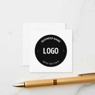 Your Logo, Image or Design & Editable Text Enclosure Card