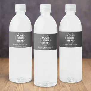 Your Logo l Professional Promotional Swag Event Water Bottle Label