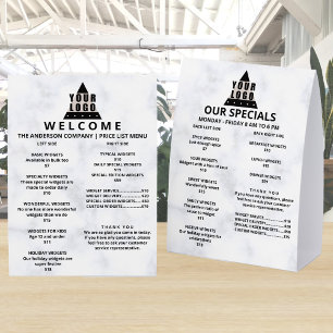 Your Logo Marble 5x7 Promotion Double Column List