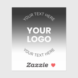 Your Logo   Modern Editable Black & White Gradient
