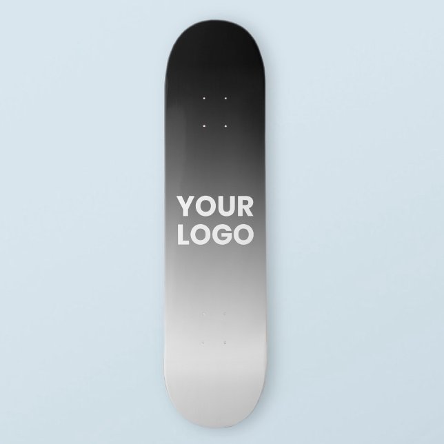 Your Logo & Modern Editable Colour Gradient Skateboard (Creator Uploaded)