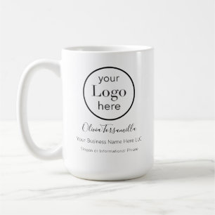 Your Logo Name Business Coffee Mug