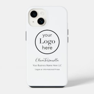 Your Logo Name Business iPhone 14 Case