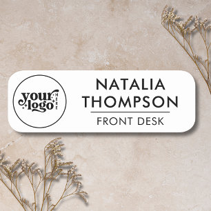 Your Logo Name Tag Professional Employee Safety Pi