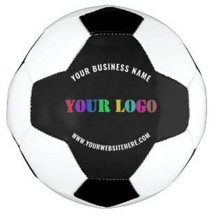 Your Logo Name Website and Colour Promo Soccer Bal Ball
