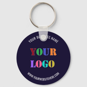 Your Logo Name Website Colours Promotional Keychai Key Ring