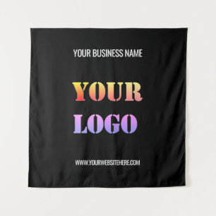 Your Logo Name Website Promotional Personalised Tapestry
