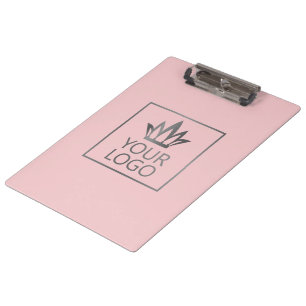 Your Logo on Any Colour Background Clipboard
