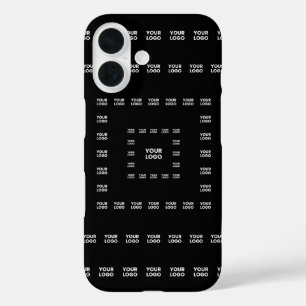 Your Logo or Any Design/Image   Square Pattern  iPhone 16 Case