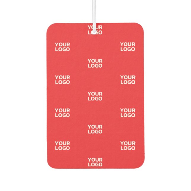 Your Logo or any Image/Design Automatically Tiled Car Air Freshener (Front)