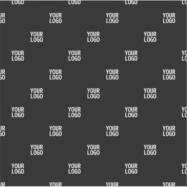 Your Logo or Any Image | Diagonal Stripes  (Front)