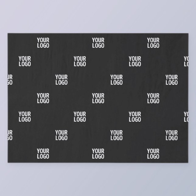 Your Logo or Any Image | Diagonal Stripes  Tissue Paper (Creator Uploaded)