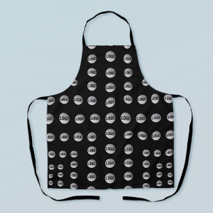 Your Logo or Any Image   Unique Modern Pattern  Apron
